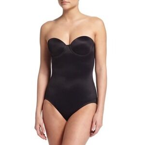NWOT TC Fine Intimates 34c Bodybriefer Strapless Shaping Bodysuit 4090 119662